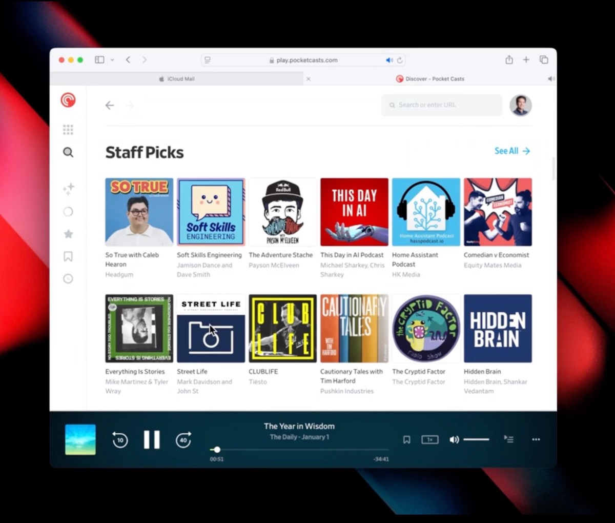 Podcast app Pocket Casts makes its web player free