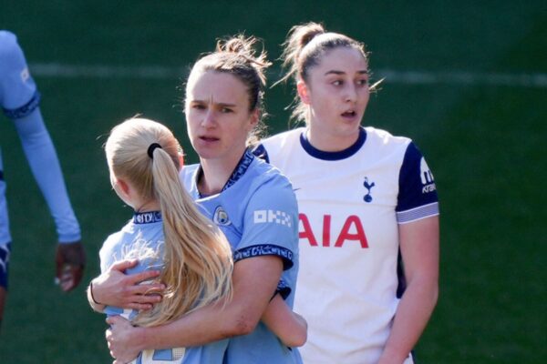 Manchester City's Vivianne Miedema celebrates her goal