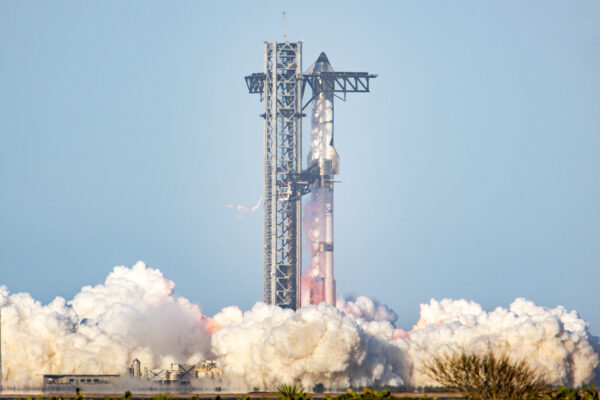 SpaceX Starship Flight 8 prepares for takeoff