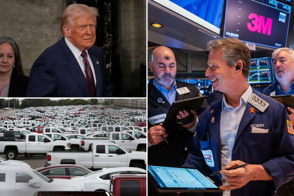 Dow surges 500 points after Trump car tariffs delayed