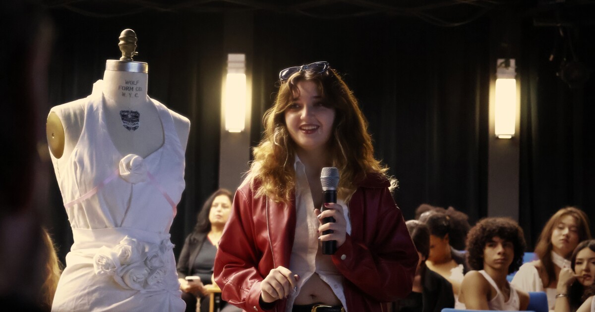 Miami’s teenage fashion designers are confronting the climate crisis — by upcycling