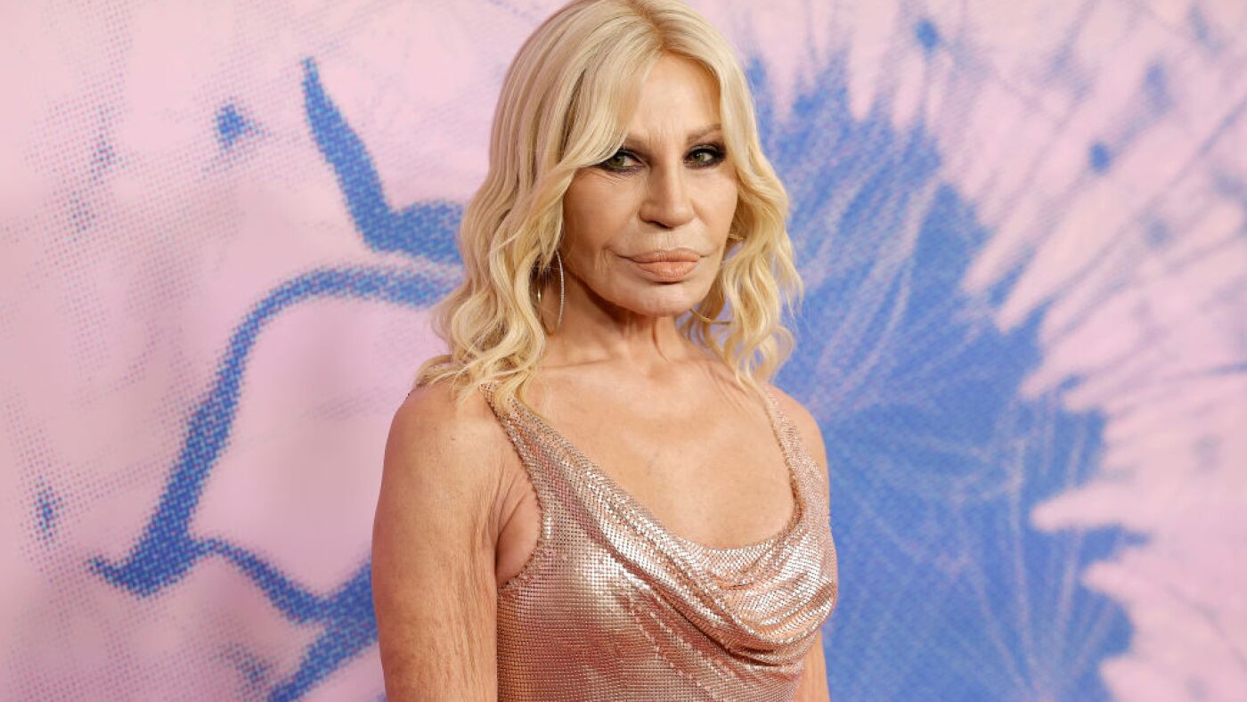 Donatella Versace to step down as brand's chief creative officer after nearly 30 years : NPR