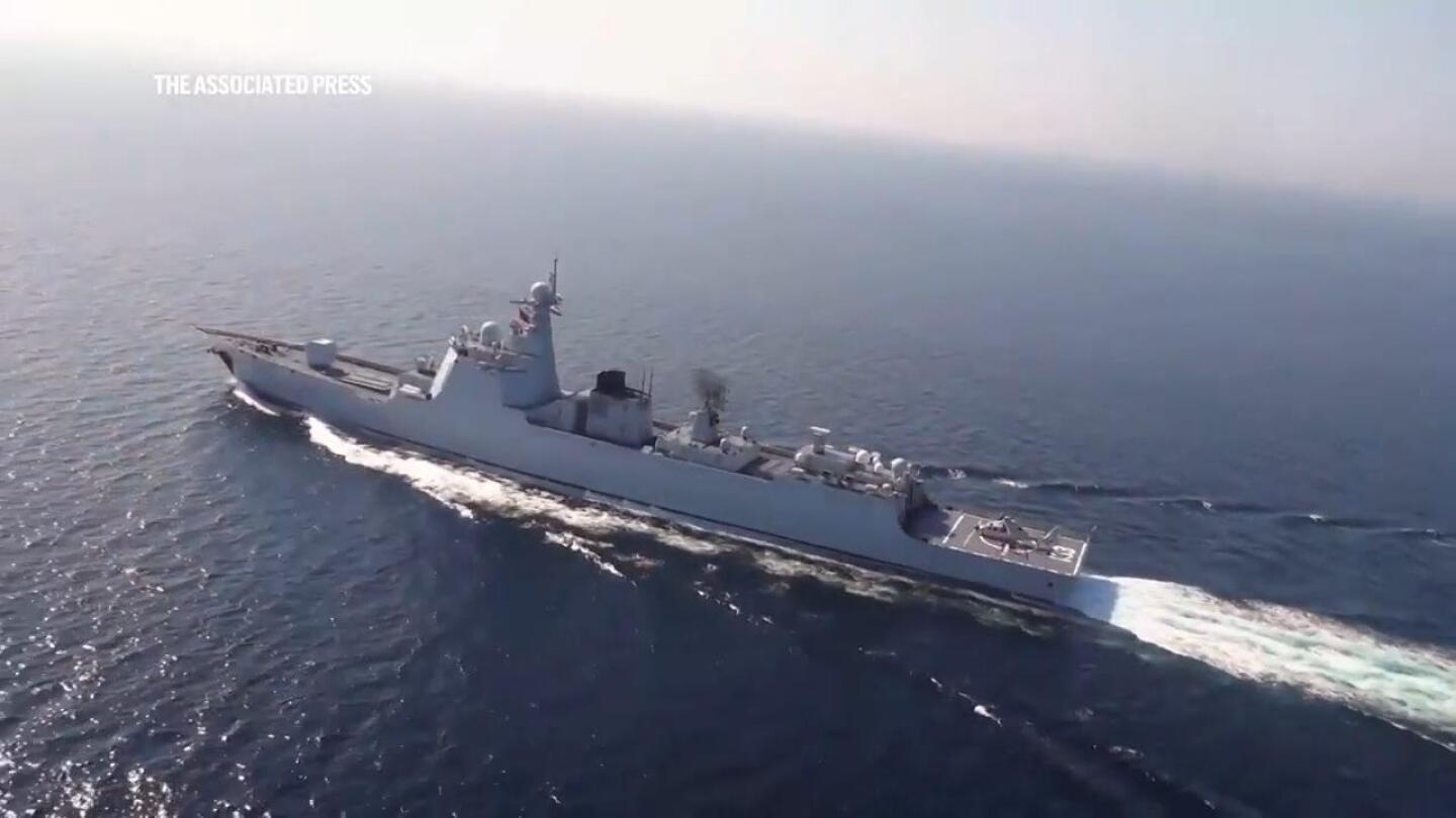 China, Iran and Russia continue joint naval drills in Gulf of Oman