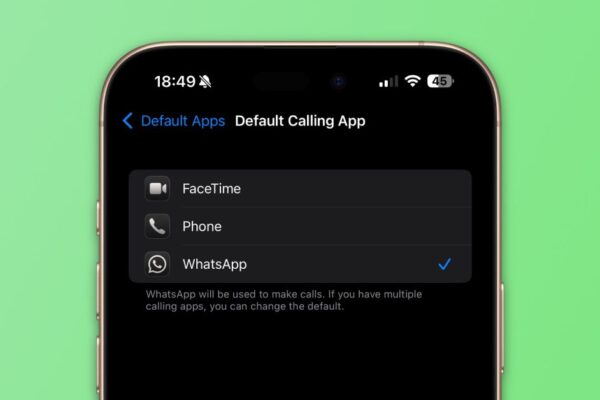 WhatsApp can be your default calling and texting app on iPhone