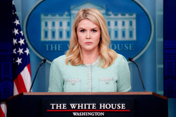 White House Press Secretary Karoline Leavitt