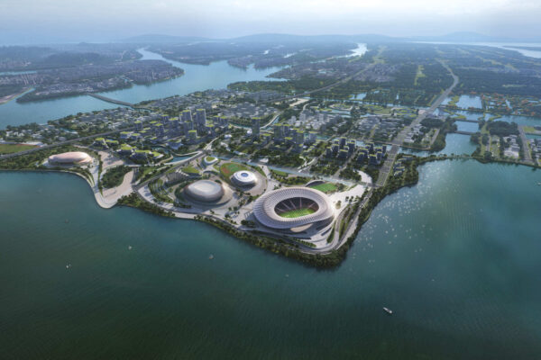 Gallery of Zaha Hadid Architects Nears Completion of Major Sports Centre in China’s Greater Bay Area