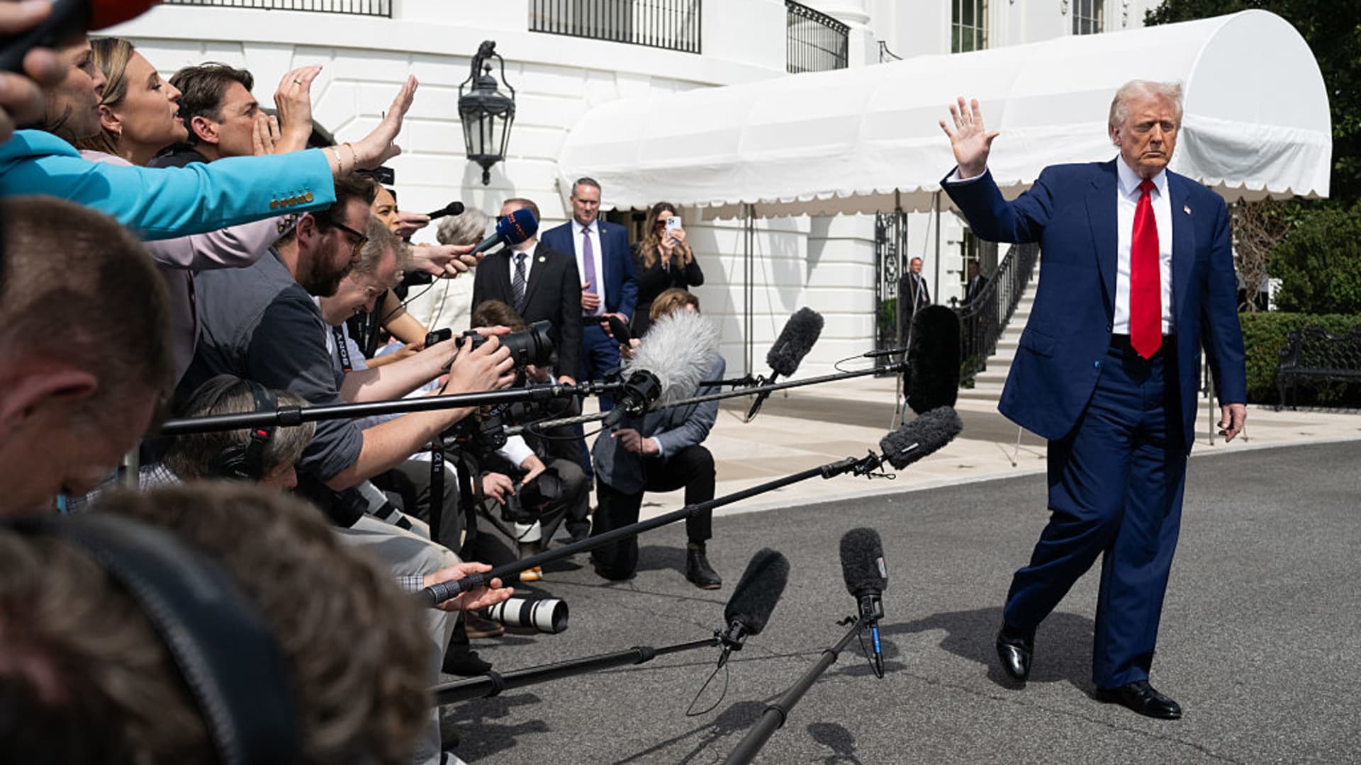 Jim Cramer's stock market strategy after Trump's tariffs caused sell-off