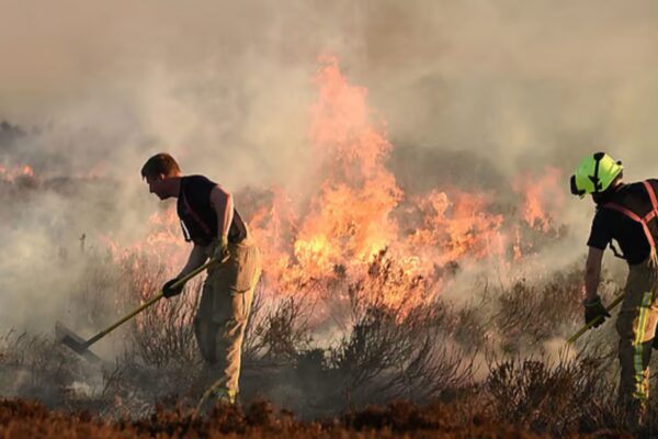 UK wildfires push records in first four months of 2025 UK wildfires push records in first four months of 2025