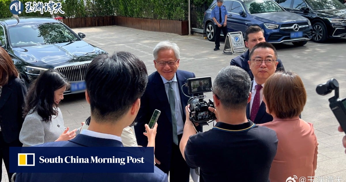 Tech war: Nvidia CEO Huang says China a ‘key market’ on Beijing visit, as US bans AI chips