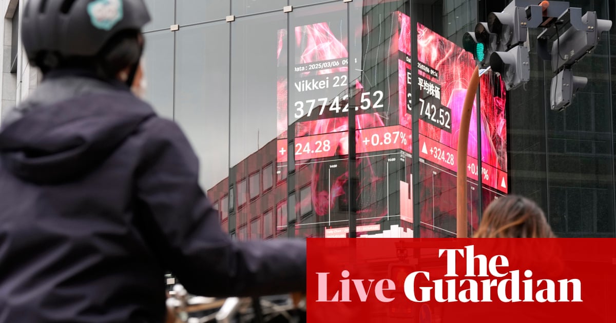 Asian markets plunge as world reels from Trump tariff announcement – business live | Trump tariffs