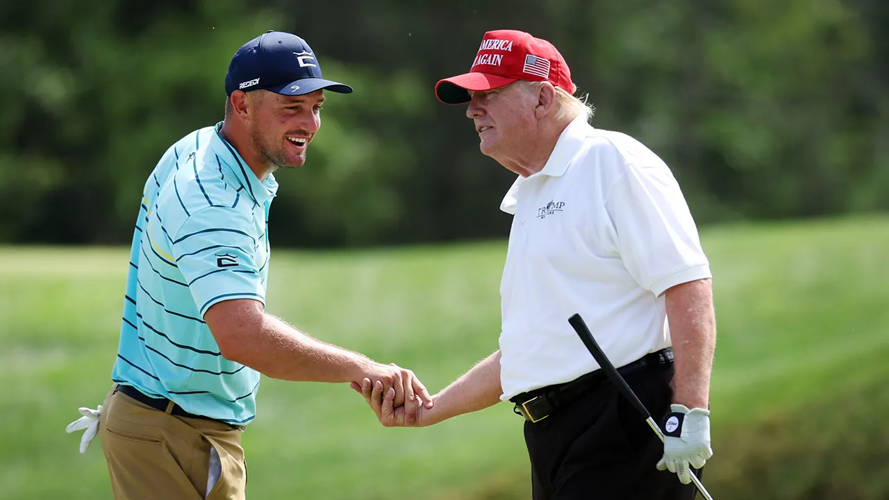 LIV Golf's Bryson DeChambeau calls Trump a 'great ambassador' for the sport