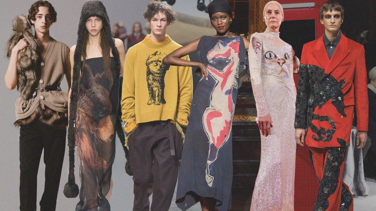 The Runways’ Creature-Inspired Fashions Are Easier to Care for Than an Emotional-Support Animal