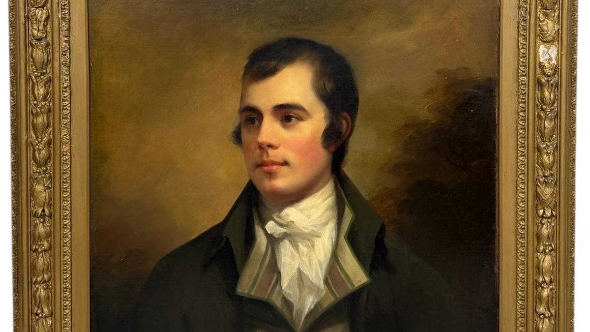 Robert Burns portrait sells for more than 160 times original estimate