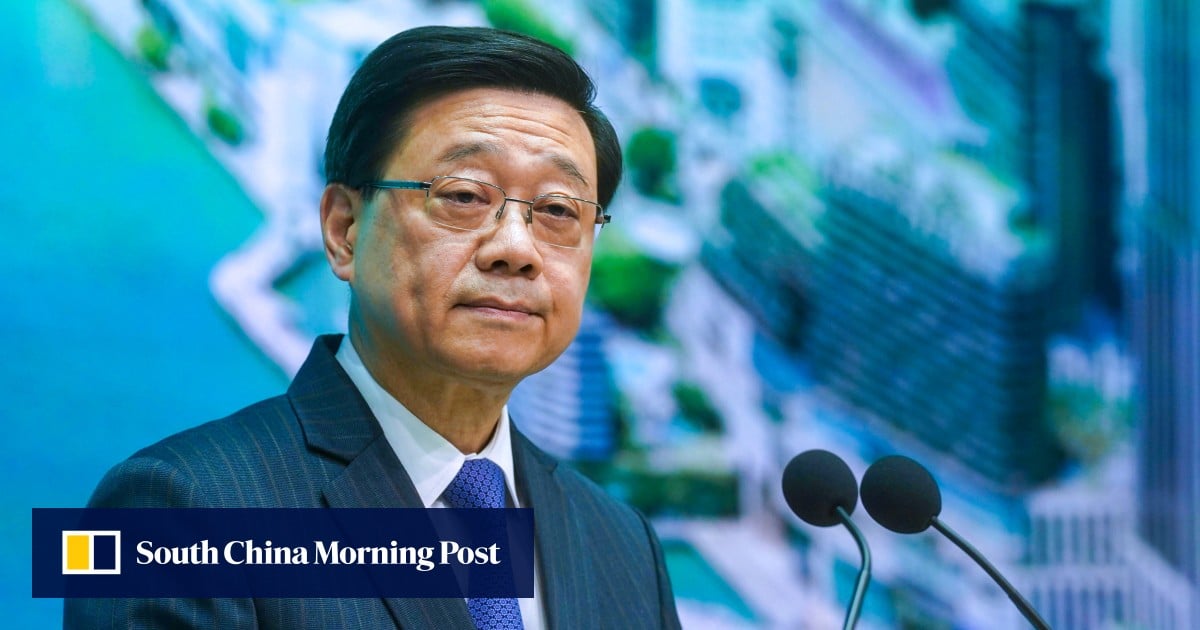 Hong Kong’s John Lee appears in deepfake video endorsing bogus investment scheme
