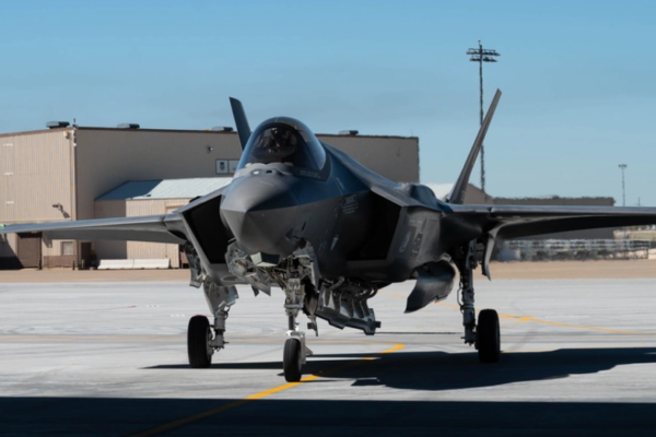 "Frankenjet" stealth fighter made from 2 wrecked warplanes is now fully operational, Air Force says