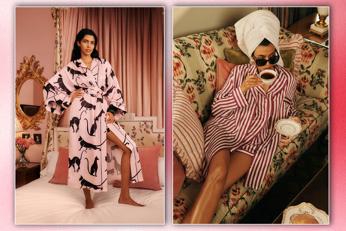 M&S unveils glamorous pyjamas with Olivia Von Halle – starting from just £40