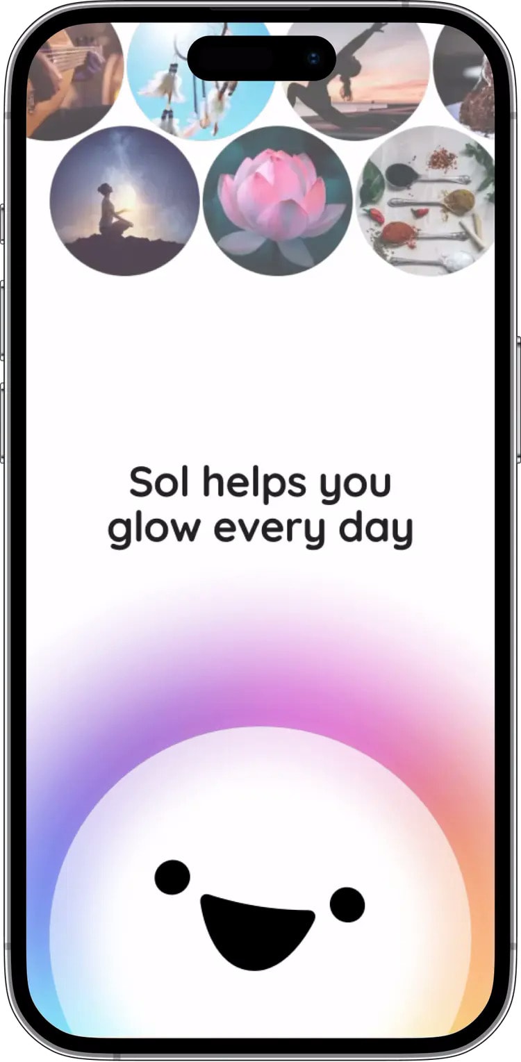 Spiritual Wellness Apps : Sol app