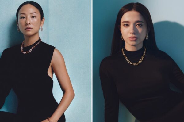 Greta Lee and Mikey Madison Pose for Tiffany Greta Lee and Mikey Madison Pose for Tiffany