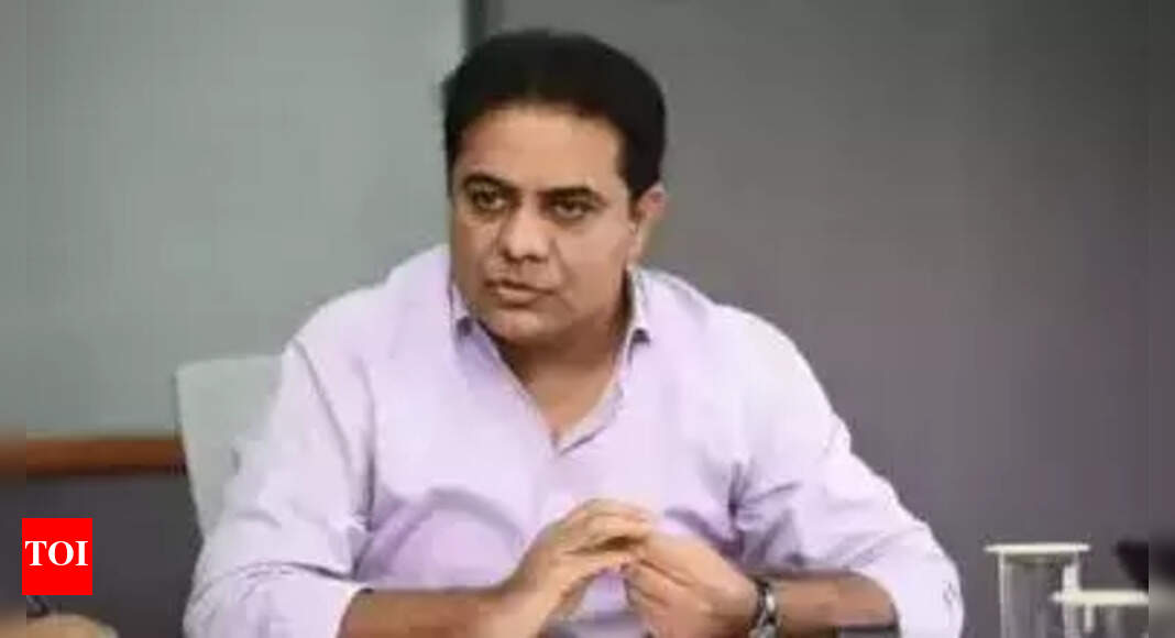 KTR embarks on UK visit, also to attend BRS silver jubilee celebrations in US | Hyderabad News