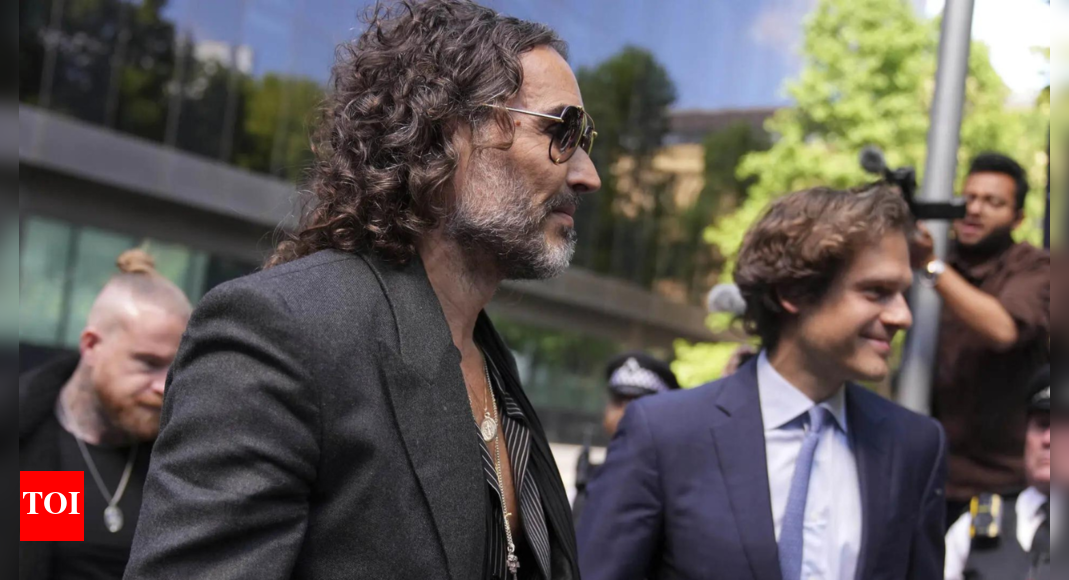 Comedian Russell Brand to enter pleas on rape charges