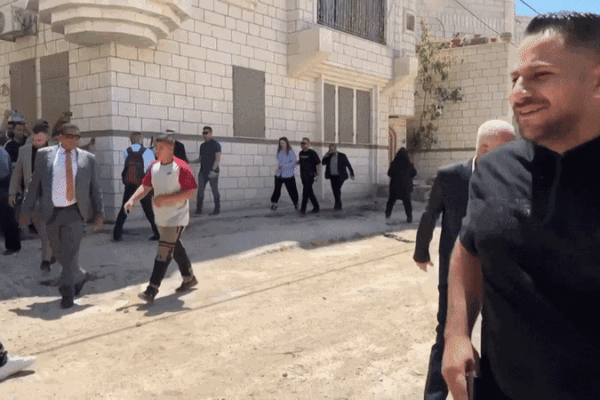 Israeli fire guns near diplomats in West Bank — as it happened