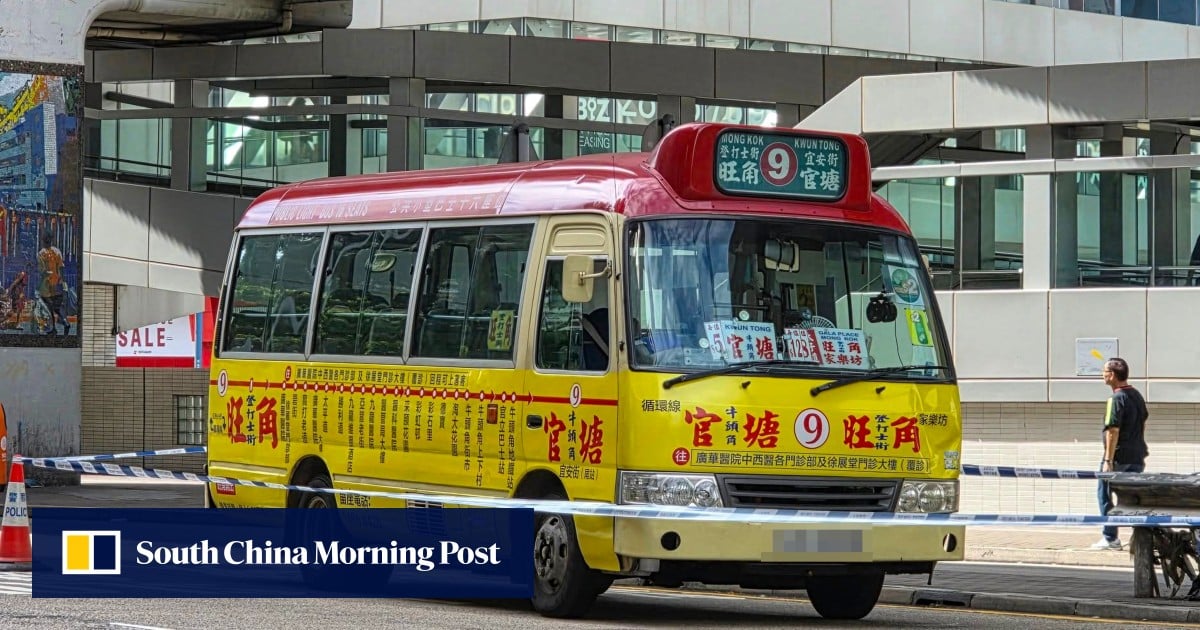 Hong Kong police arrest minibus driver, 78, after vehicle hits and kills man