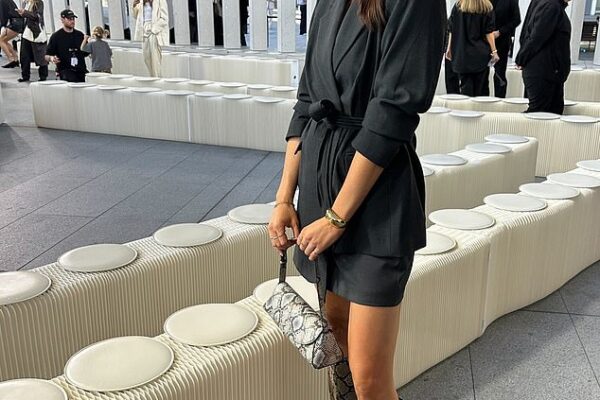 'When I strutted into Australian Fashion Week wearing a sharply tailored dark grey suit, knee high snakeskin boots and statement gold earrings, I felt unstoppable. Little did everyone know I was wearing head-to-toe target.'