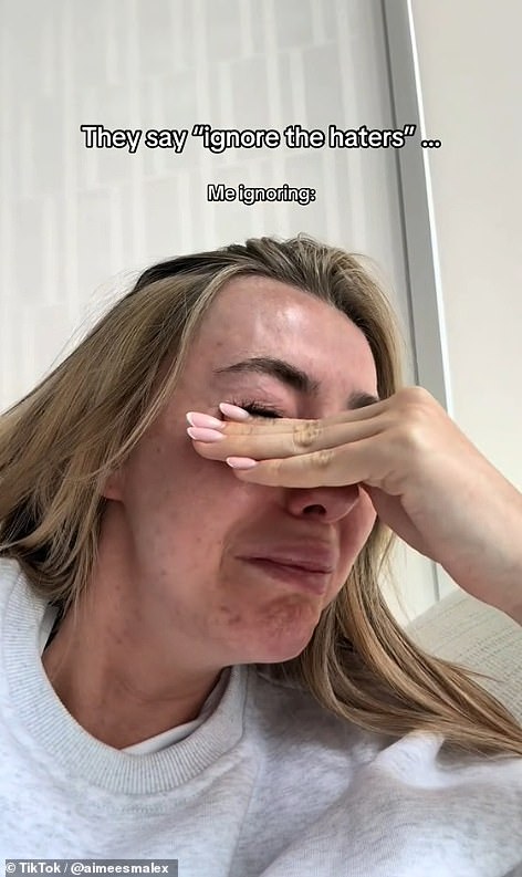 Aimee Smale, the owner of fashion brand Odd Muse has broken down in tears after claiming she has received a wave of online abuse