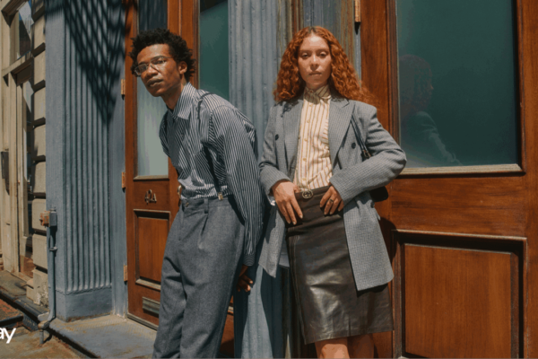 The "Well Suited" trend from Ebay's inaugural fashion Watchlist.
