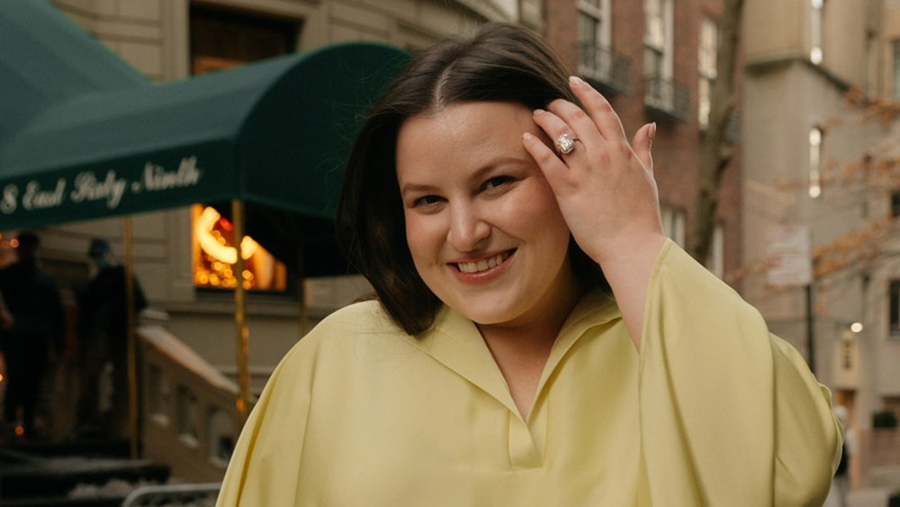 Dianna Singh in caftan