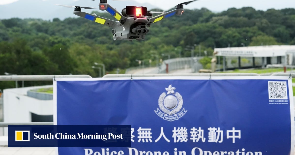 Police to launch drone patrols in Hong Kong urban areas on Friday