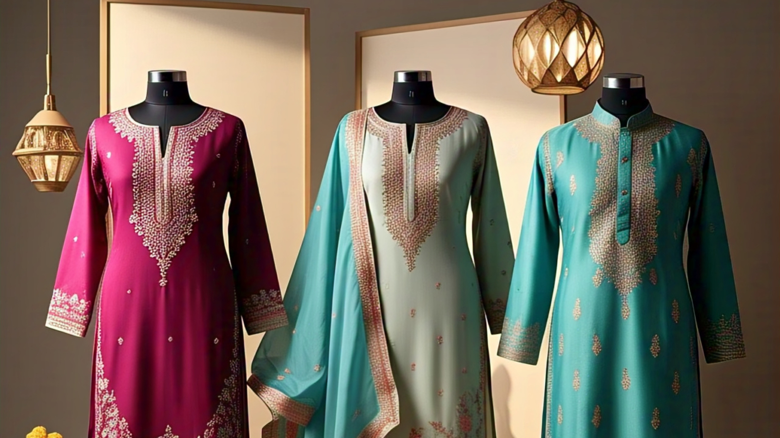 Kurta pant set with dupatta for women: Step into style with every stride; Top 8 picks | Fashion Trends