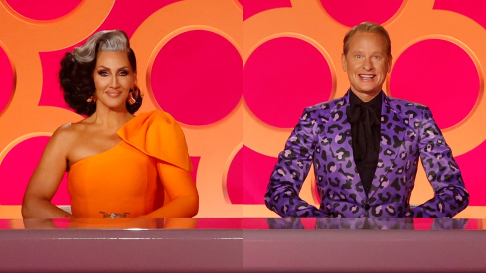 Michelle Visage and Carson Kressley