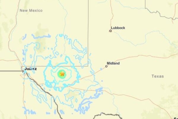 5.4-magnitude earthquake rattles rural southeastern New Mexico, West Texas