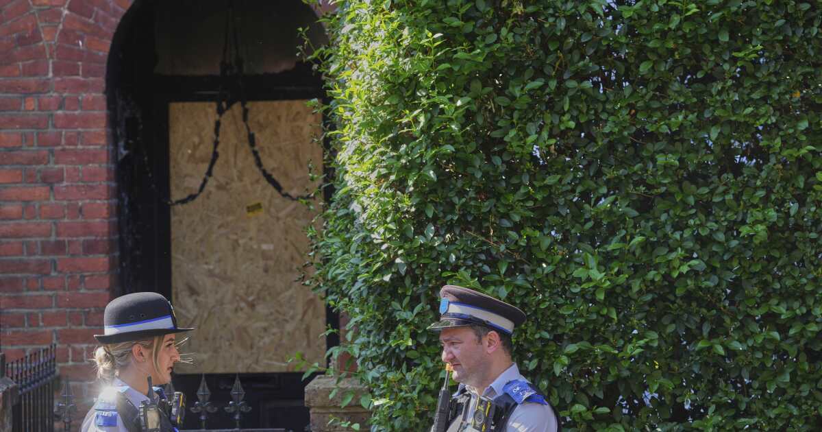 A man has been arrested over a fire at U.K. Prime Minister Keir Starmer's private house