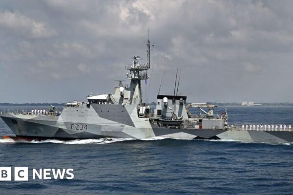 China criticises UK warship HMS Spey sailing in Taiwan Strait