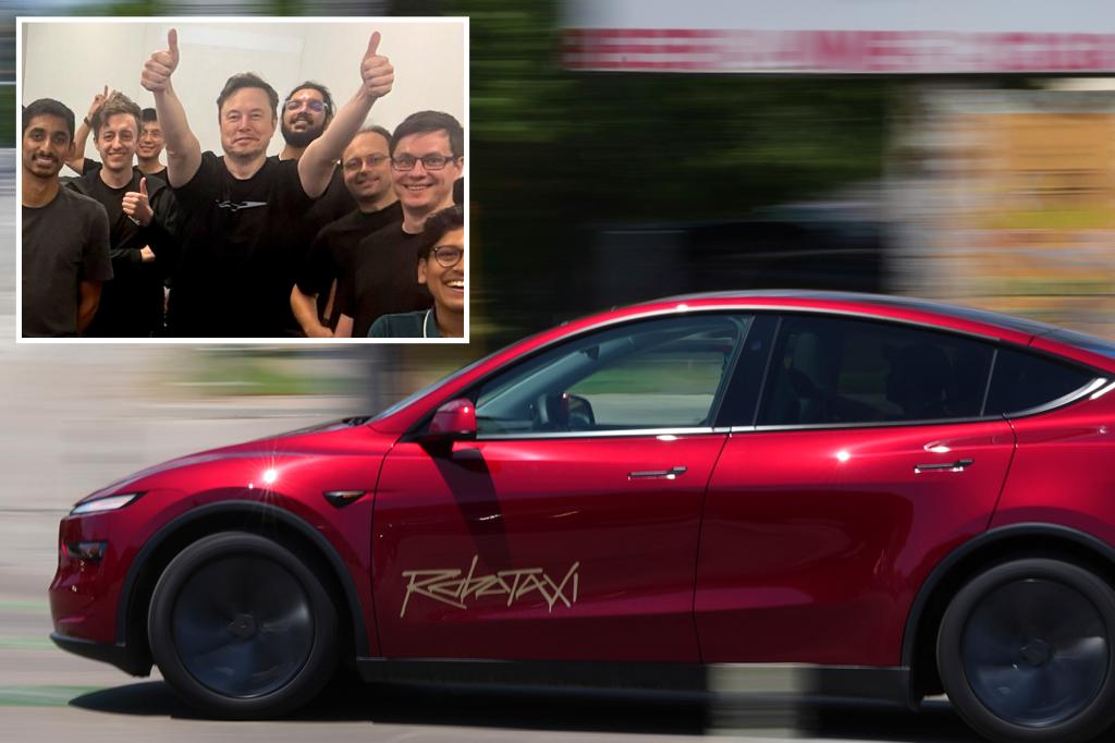 Tesla shares pop 10% as Elon Musk touts 'successful' Robotaxi test launch in Texas