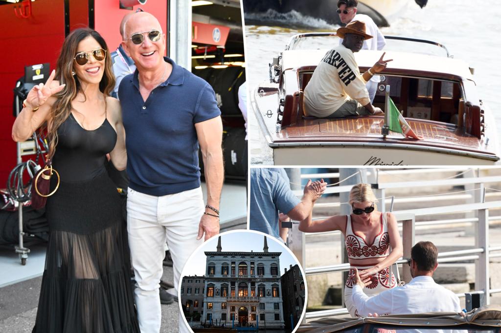 Jeff Bezos and Lauren Sánchez keeping A-list guests in the dark about top-secret wedding events