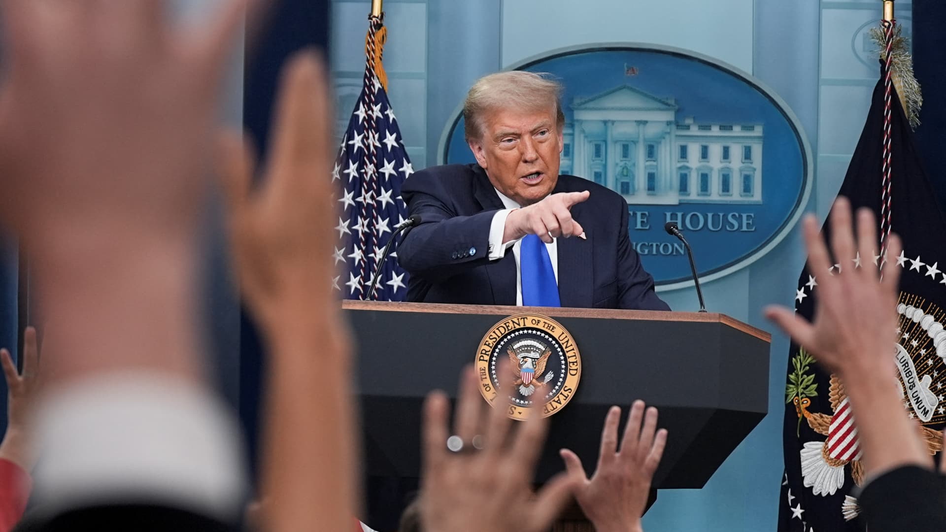 The S&P 500 hits a high — but as Trump gives, so can he take