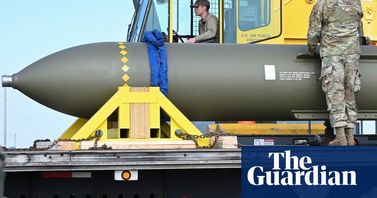 Trump caution on Iran strike linked to doubts over ‘bunker buster’ bomb, officials say | Iran