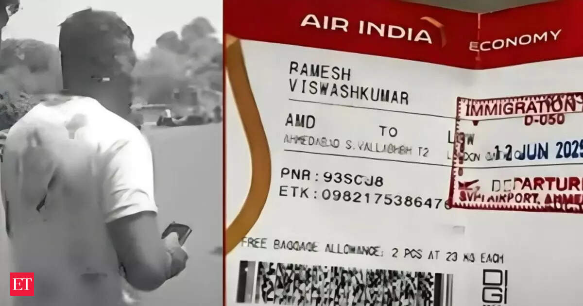air india survivors: Who is Vishwaskumar Ramesh, the only Air India Plane Crash survivor?