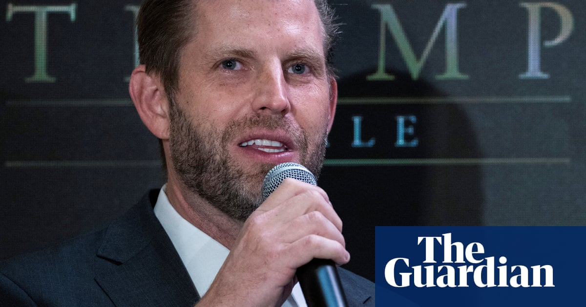 Eric Trump suggests he could run for president when his father’s term ends | Eric Trump