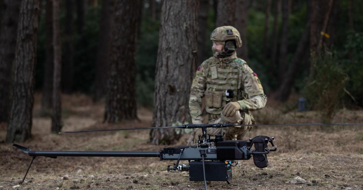 Healey announces £5 billion for military drones and lasers