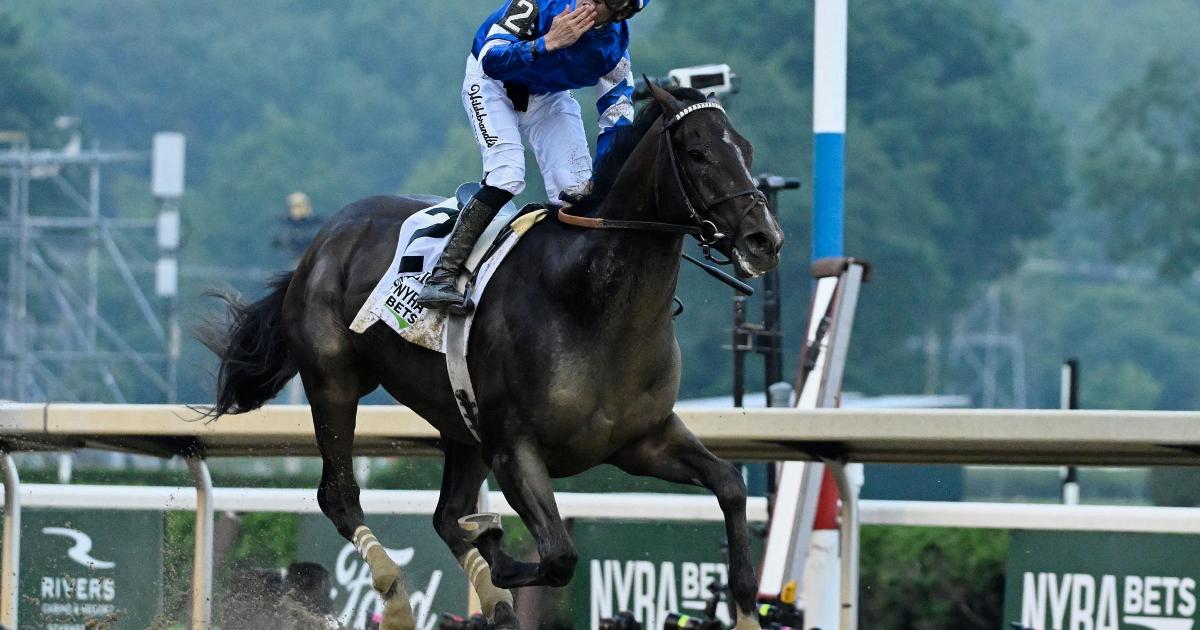 Sovereignty makes it a Classic double in Belmont Stakes
