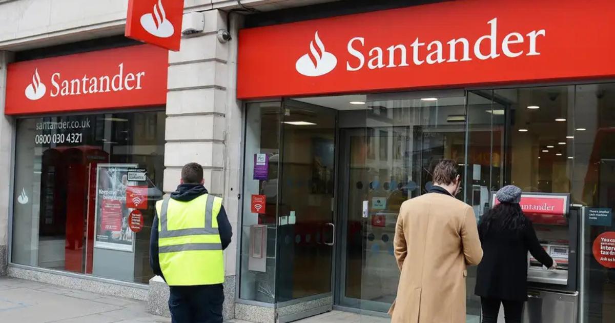 All the UK Santander bank branches that will close this week
