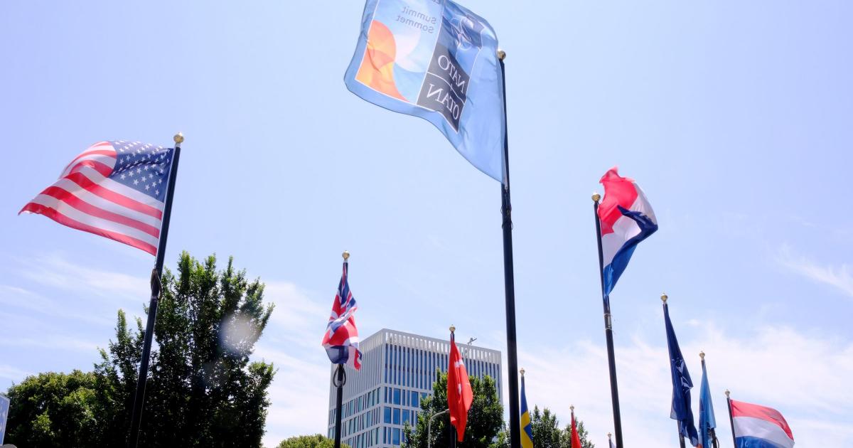 World leaders gather in the Netherlands for Nato summit