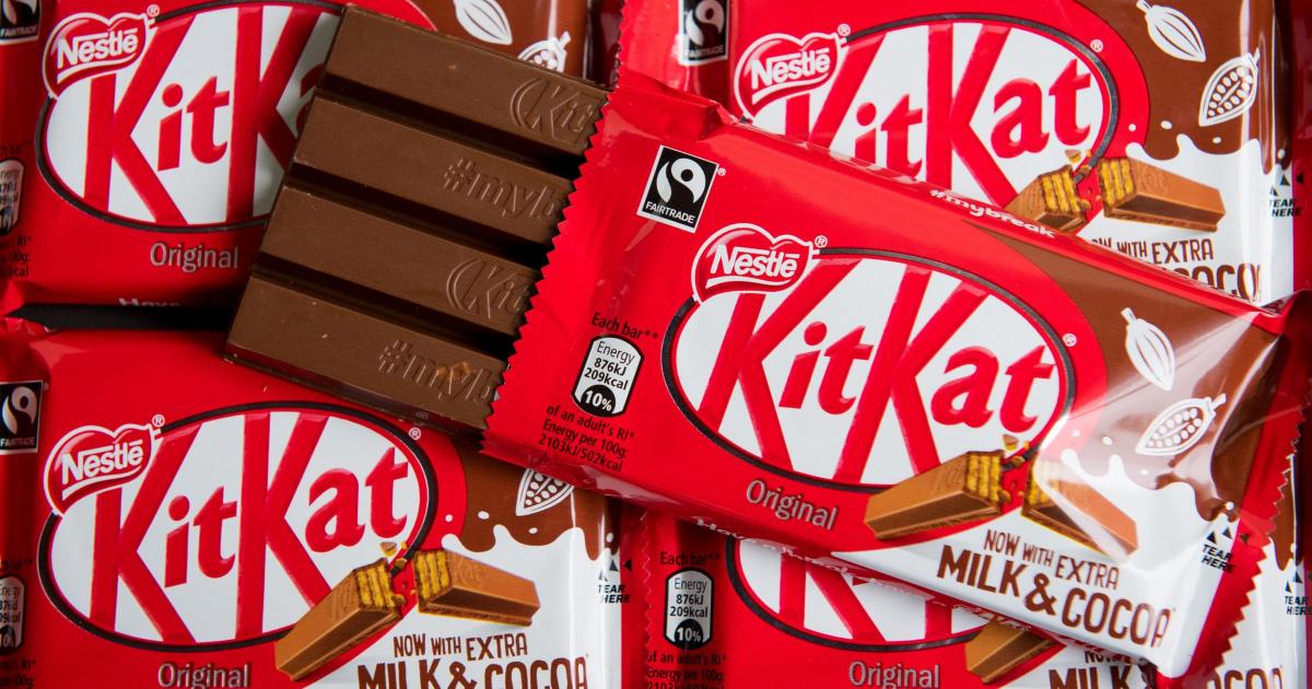 Nestle discontinues KitKat Dark Mint chocolate bars