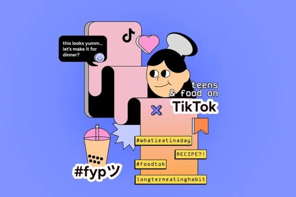 A fresh look at TikTok: short food videos encourage long-term healthy eating habits in teens