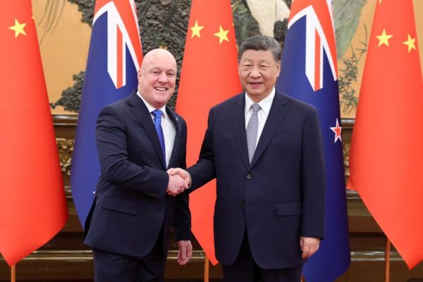 New Zealand PM Luxon meets China’s Xi Jinping