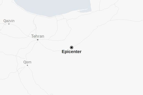 Map: 5.1-Magnitude Earthquake Strikes Iran